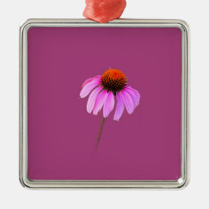Lila Coneflower Ornament