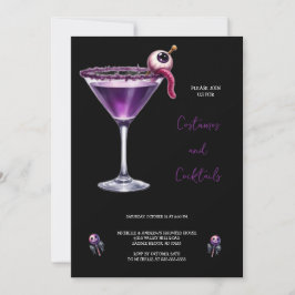 LILA COSTUMES COCKTAIL HALLOWEEN-INBJUDANDE INBJUDNINGAR