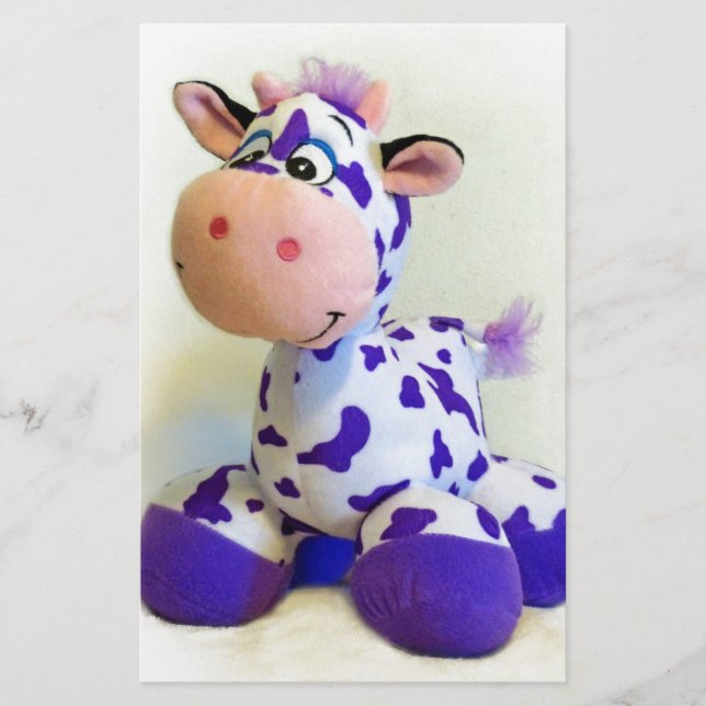 Lila Cow Brevpapper (Framsida)