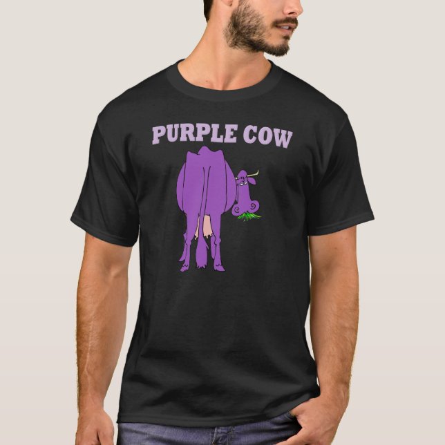 Lila Cow Tröja (Framsida)