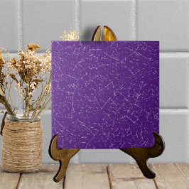 Lila Crackled Glaze Simple Modern Struktur Kakelplatta