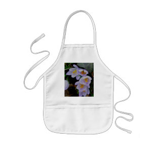 Lila Crocus Child's Apron Barnförkläde