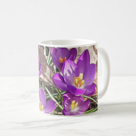 Lila Crocus Mugg