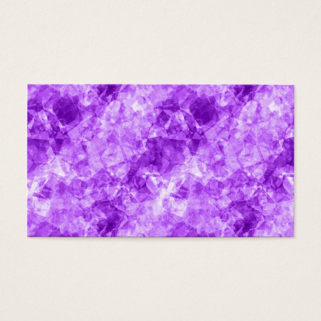 Lila Crumged Struktur Visitkort (Framsidan)
