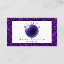 Lila Crystal Boll & Amethyst Fortune Telling