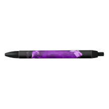 Lila Crystal Pen