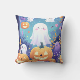 Lila Cute Halloween Kudde