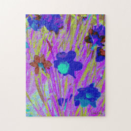"Lila Daffodils" Jigszawa Puzzle Pussel