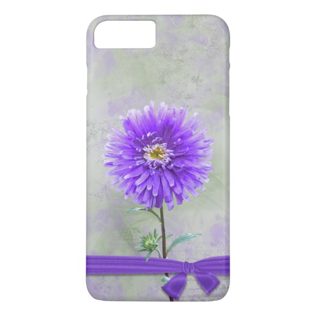 Lila Dahlia Case-Mate iPhone Skal (Baksida)