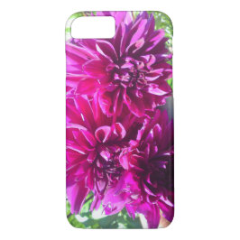 Lila Dahlia Flower Telefonväska