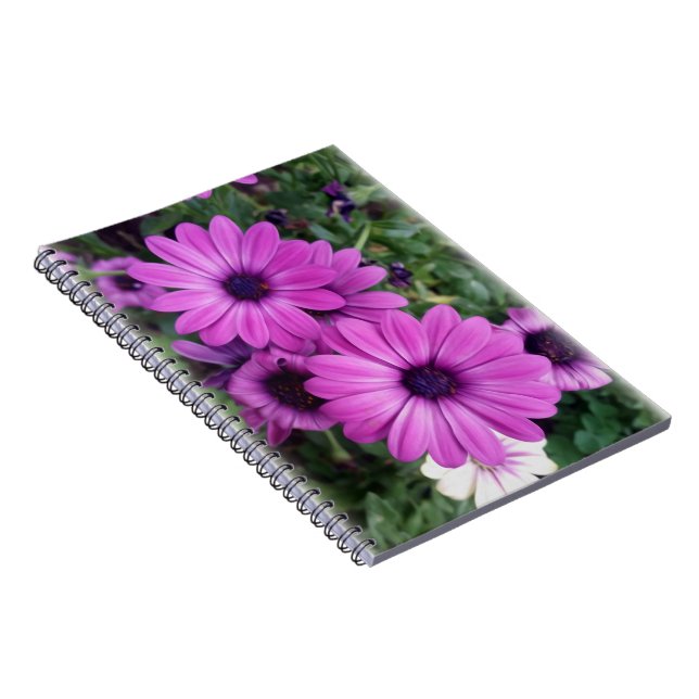 Lila daisy anteckningsbok (Högra Sidan)