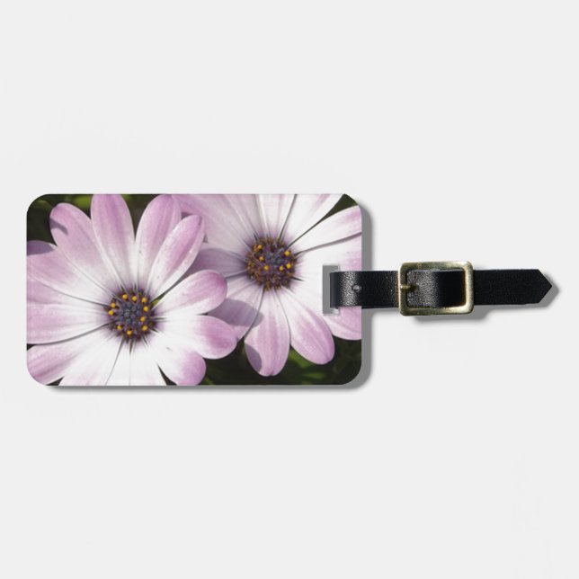 Lila Daisy Bagagebricka (Horisontell Framsida)