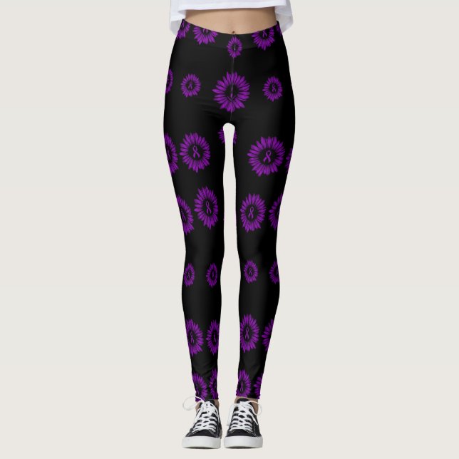 Lila Daisy...Daisy Leggings (Framsida)