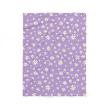 Lila Daisy Flebit Blanket
