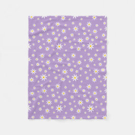 Lila Daisy Flebit Blanket Fleecefilt