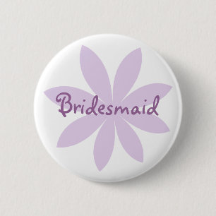 Lila Daisy Flower Bridesmaid Knapp