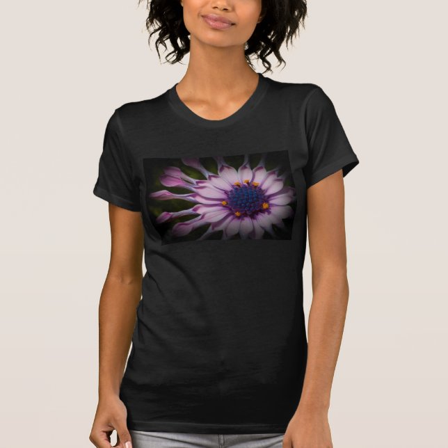 Lila daisy T-shirt (Framsida)