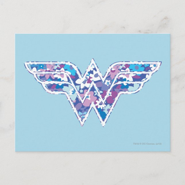 Lila Daisy WW Vykort (Framsida)