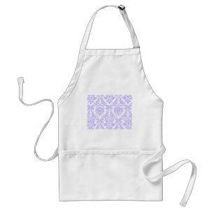 Lila Damask Förkläde