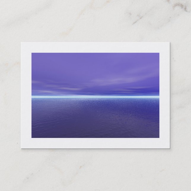 Lila Dawn (gränsad) Visitkort (Framsida)