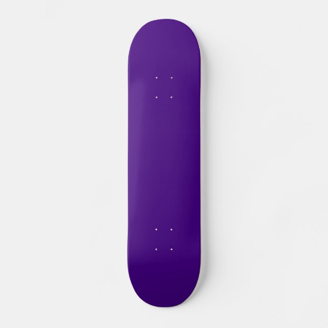 Lila Deck Skateboard Bräda 21,5 Cm (Framsida)