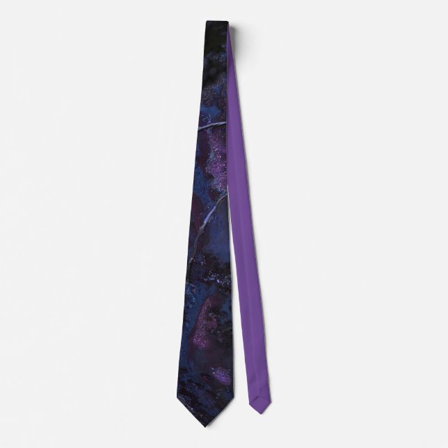 Lila Deep Necktie Slips (Framsida)