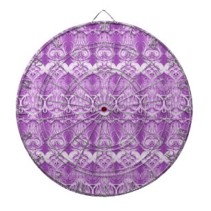 Lila Dekorative Dartboard Darttavla