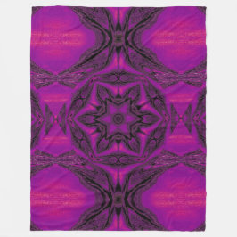 Lila Desert Sång 15 Fleecefilt