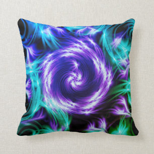 Lila design kudde