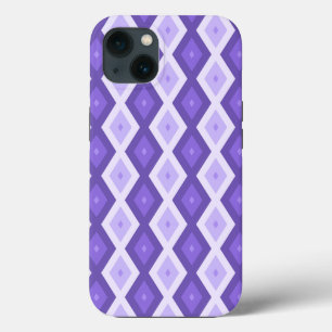 Lila diamantmönster Case-Mate iPhone fodral