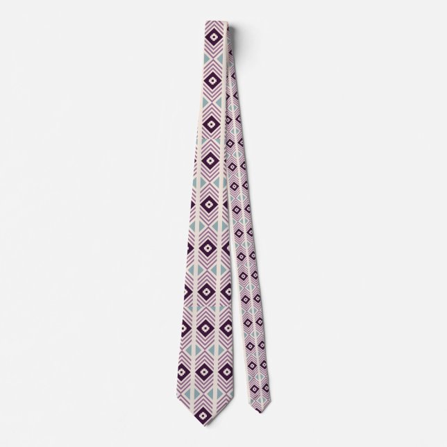 Lila Diamond Designer Manar Tie Slips (Framsida)