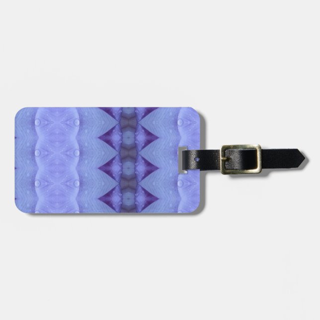Lila Diamond Ikat Bagagebricka (Horisontell Framsida)