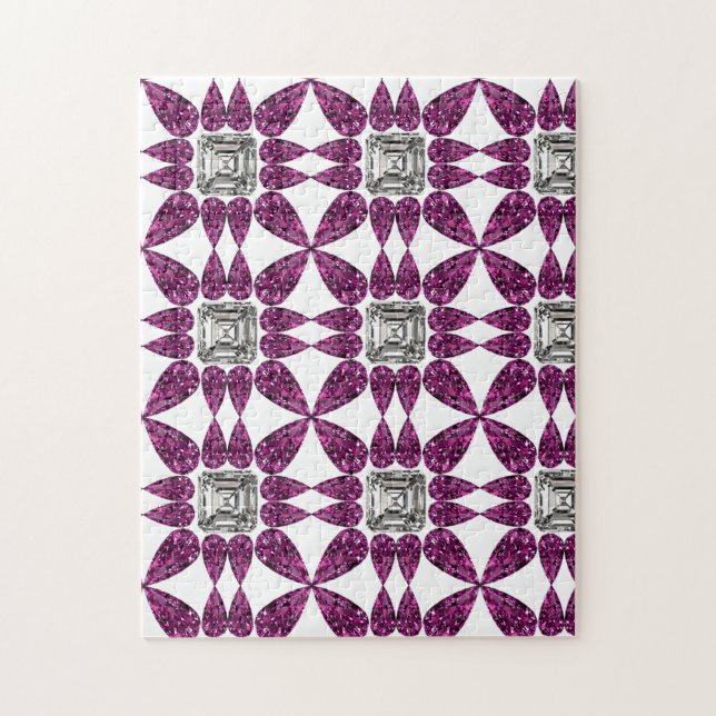 Lila Diamond Pussel (Vertikal)