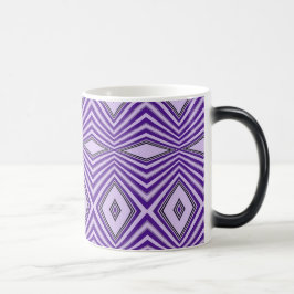 Lila Diamond Rand Magisk Mugg