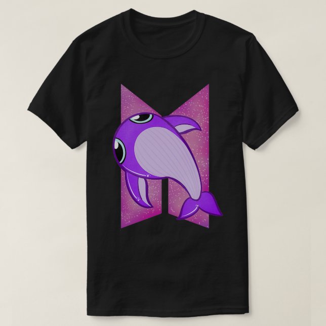 Lila dig t shirt (Design framsida)