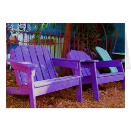 Lila Dimma Hälsningskort