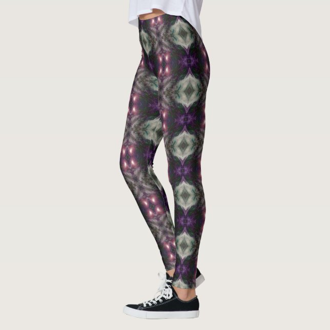 Lila Dimma Leggings (Vänster)