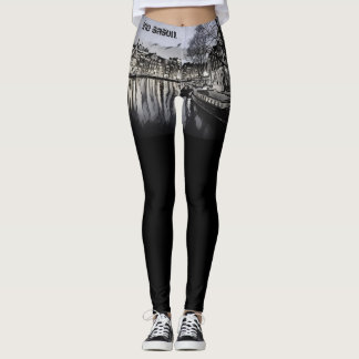 Lila dimma leggings