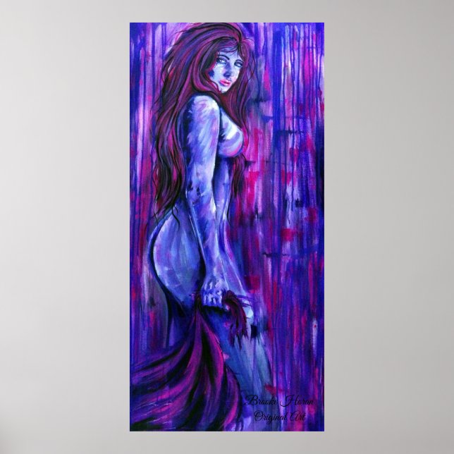 Lila Dimma Poster (Framsidan)