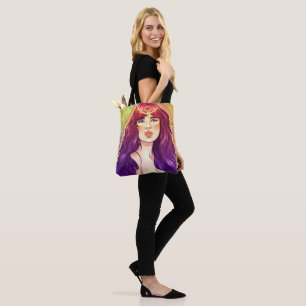 Lila Dimma Queen Tygkasse