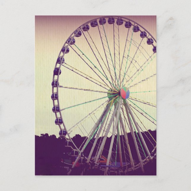 Lila Dimma Vykort (Framsida)