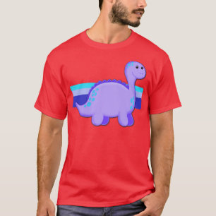 Lila Dinosaur T Shirt