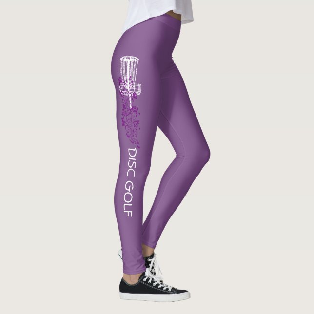 Lila Disk Golf Leggings (Höger)