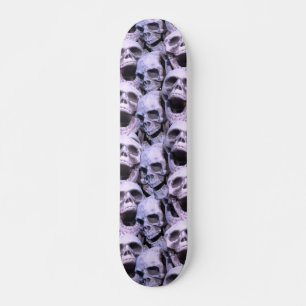 Lila Döskallar Skateboard Bräda 21,5 Cm
