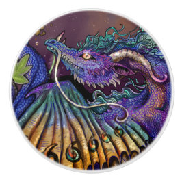 Lila Dragon Knopp