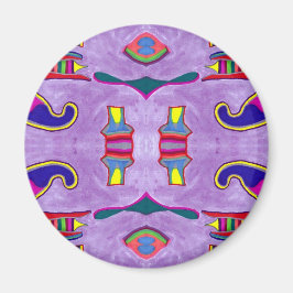 Lila Dragon Magnet