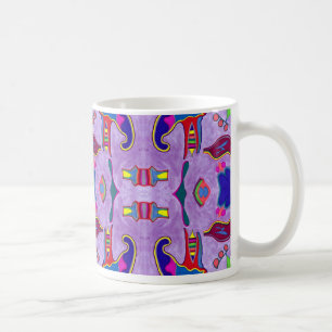 Lila Dragon Mugg
