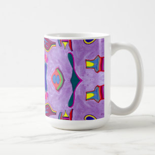 Lila Dragon Mugg