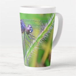 Lila Dragonfly Spirit Traits Latte Mugg