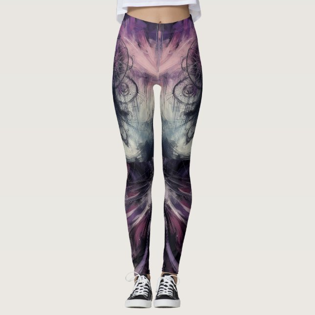 LILA DREAM CATCHER LEGGINGS (Framsida)